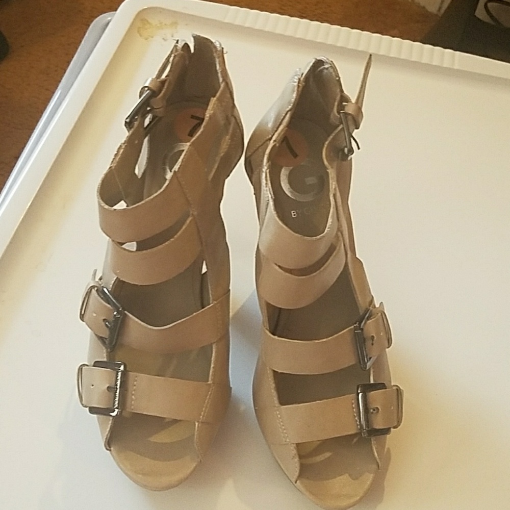 heeled sandals